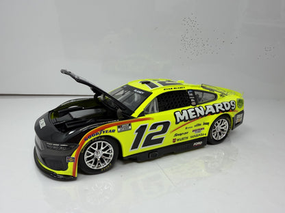 Lionel Nascar Ryan Blaney #12 Menards 2024 Ford Mustang 1:24 Diecast