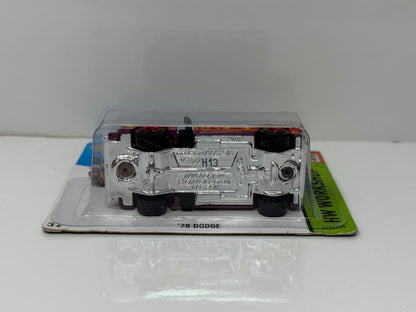 Hot Wheels Workshop 1978 Dodge 1:64 Diecast Short Card