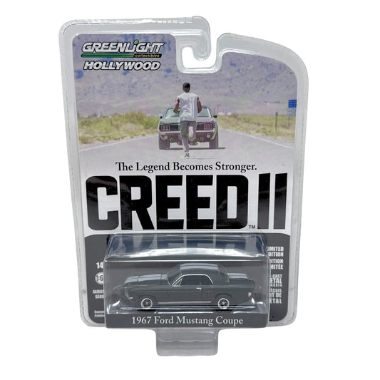 Greenlight Hollywood Creed II 1967 Ford Mustang Coupe 1:64 Diecast