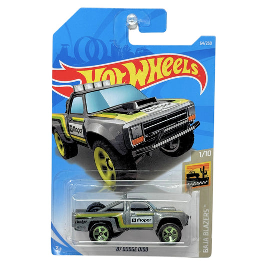 Hot Wheels Baja Blazers 1987 Dodge D100 1:64 Diecast V3