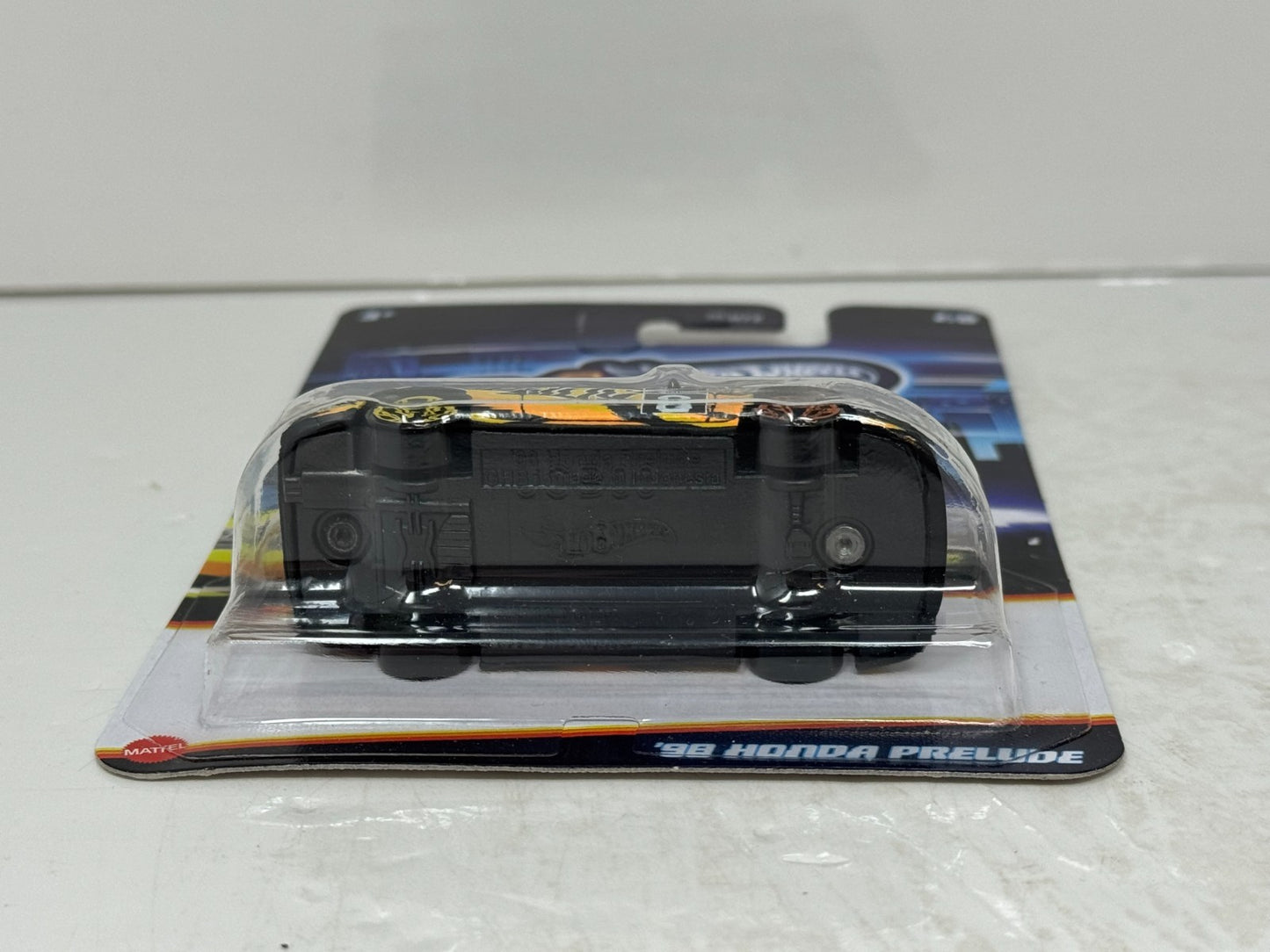 Hot Wheels Neon Speeders 1998 Honda Prelude 1:64 Diecast Black Orange
