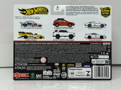 Hot Wheels Premium Car Culture 1972 Plymouth Cuda Rob’n Pinks 2-Pack 164 Diecast