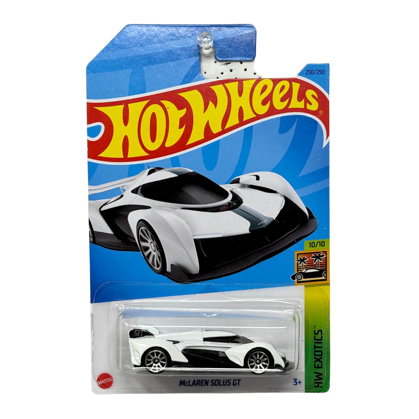 Hot Wheels Exotics McLaren Solus GT 1:64 Diecast White