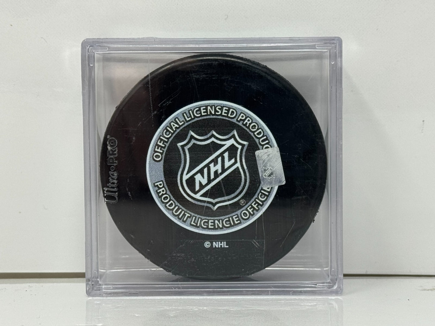 John Scott 2016 NHL All-Star Nashville Signed NHL Autograph Puck Silver Auto