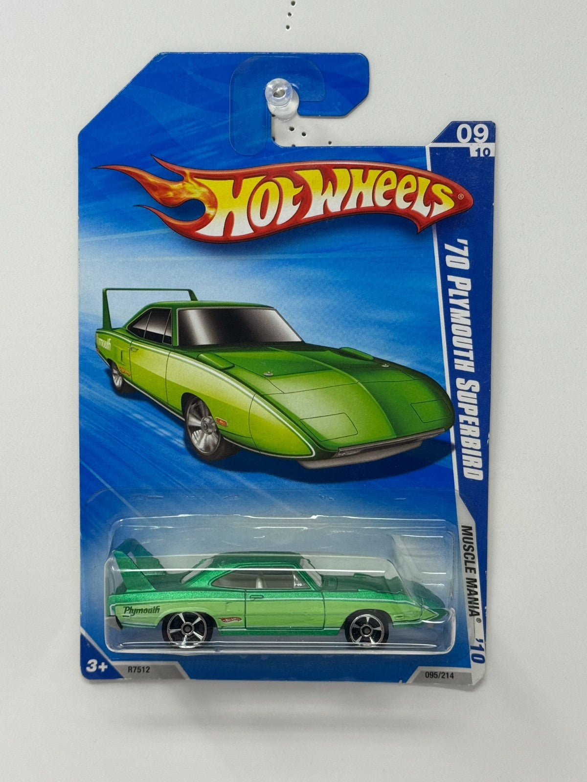 Hot Wheels Muscle Mania 1970 Plymouth Superbird 1:64 Diecast Green