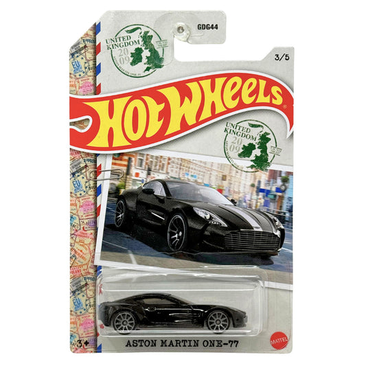 Hot Wheels World Class Racers Aston Martin One-77 1:64 Diecast