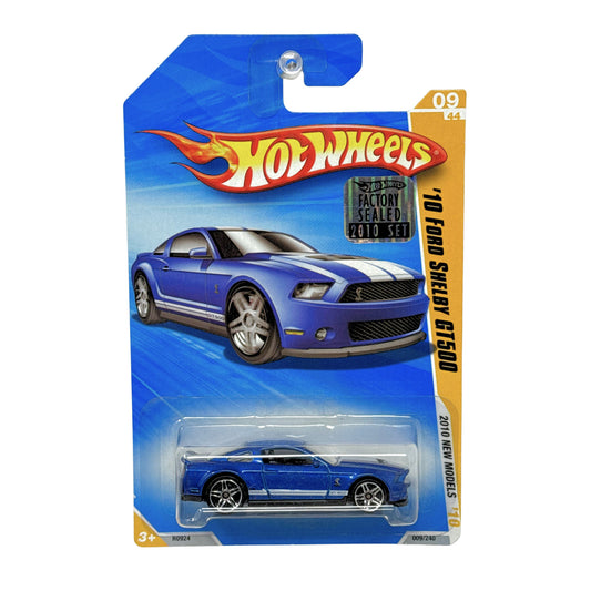 Hot Wheels New Models 2010 Ford Shelby GT500 1:64 Diecast Factory Sealed