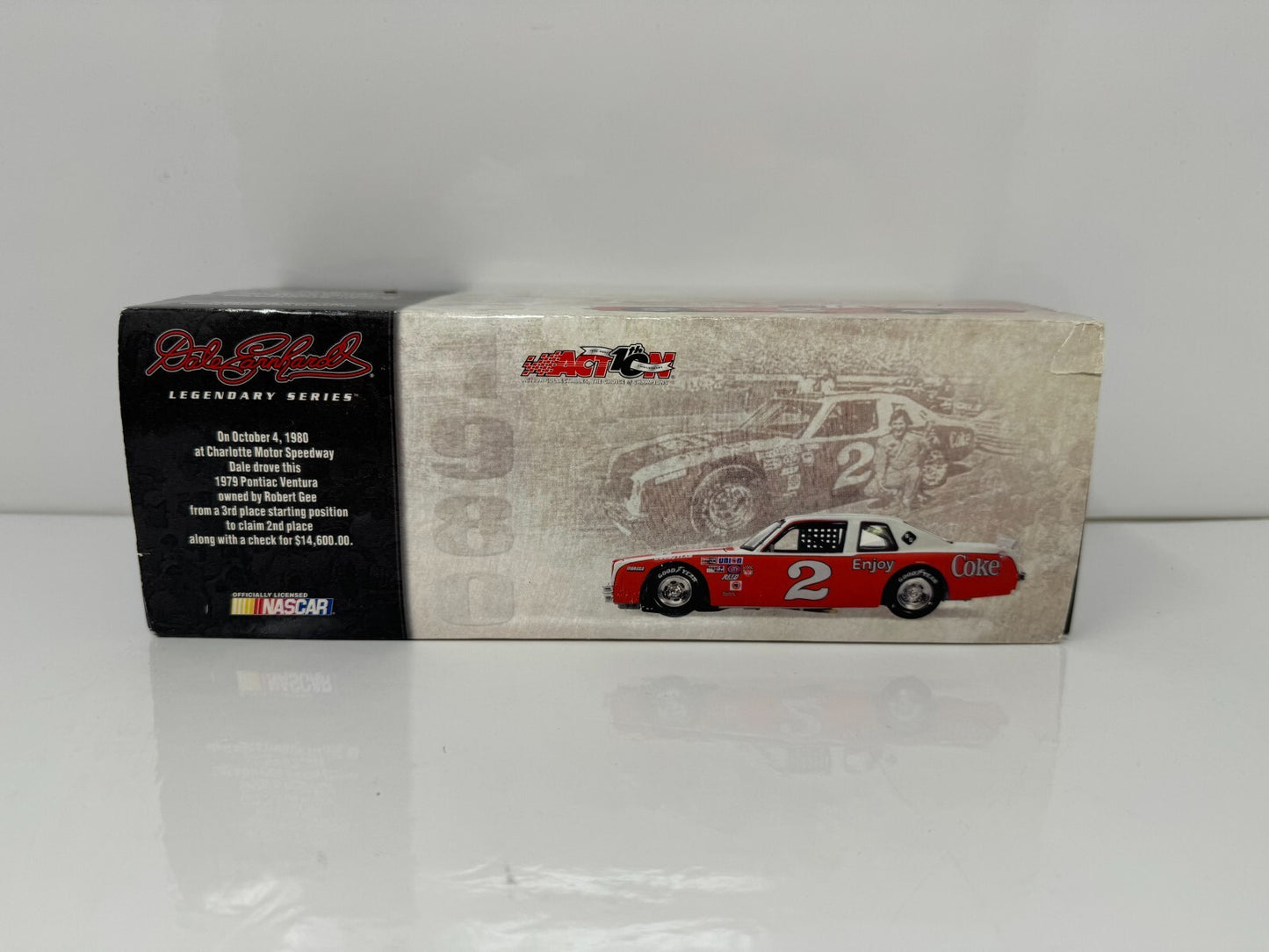 Action Nascar Legendary Dale Earnhardt Sr Coke 1980 Pontiac Ventura 1:24 Diecast