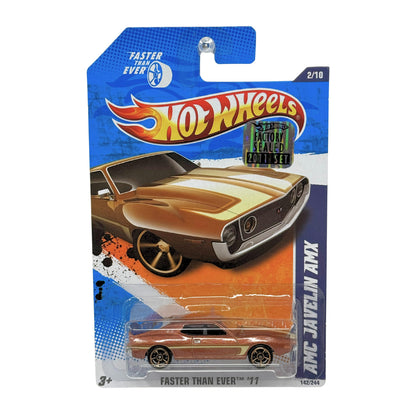 Hot Wheels Faster Than Ever AMC Javelin AMX 1:64 Diecast Factory Sealed