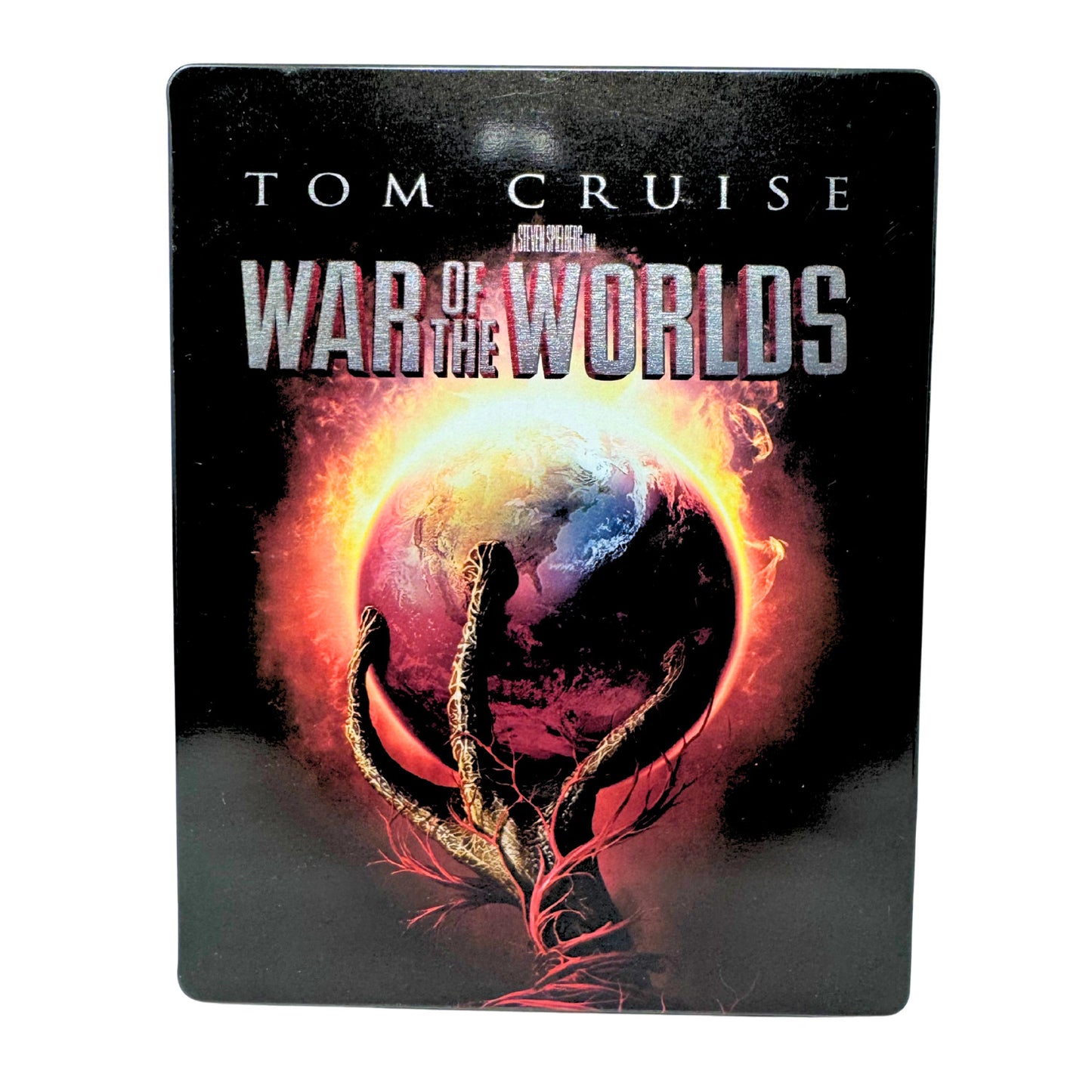 War of the Worlds (Blu-ray) Steelbook Tom Cruise Sci-Fi Good Condition!!!