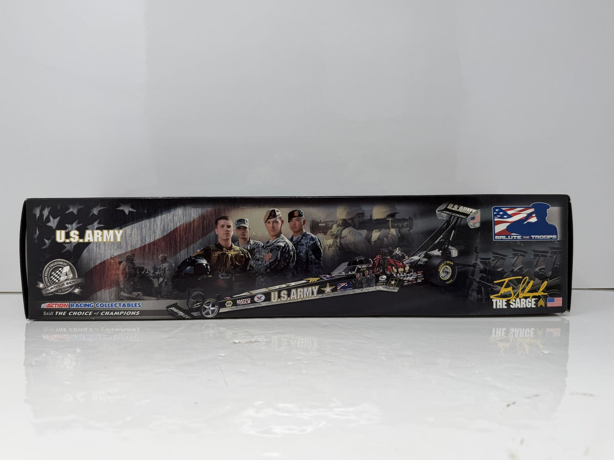 Action NHRA Tony Schumacher U.S Army Top Fuel Dragster 1:24 Diecast Liquid Color