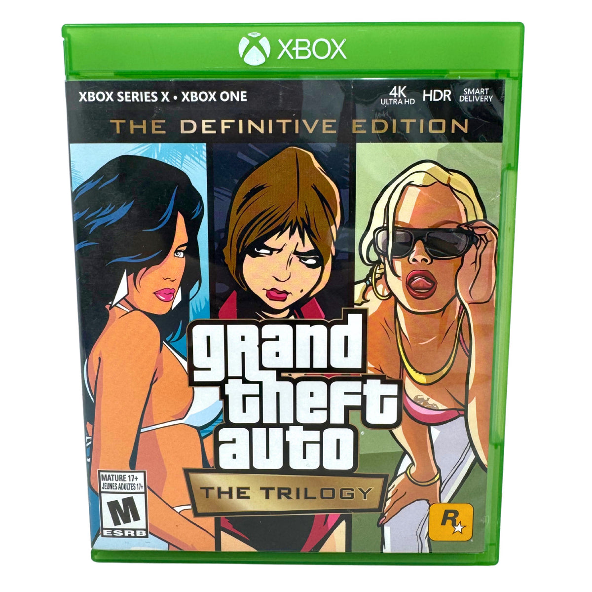 Grand Theft Auto The Trilogy Xbox Series X Video Game Good Condition!!!