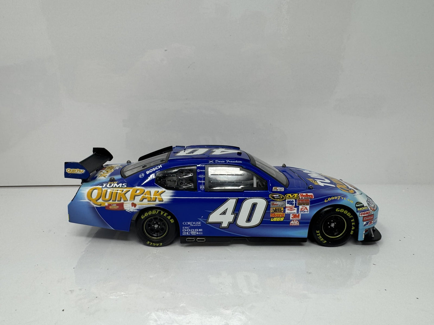Action Nascar Dario Franchitti #40 Tums 2008 Dodge Charger 1:24 Diecast