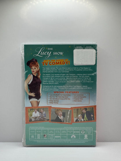 Lucy Show Season 3 (DVD) Lucille Ball Comedy TV Series New and Sealed