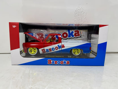 M2 Machines Bazooka 1973 Chevrolet Cheyenne 10 Squarebody CHASE 1:24 Diecast