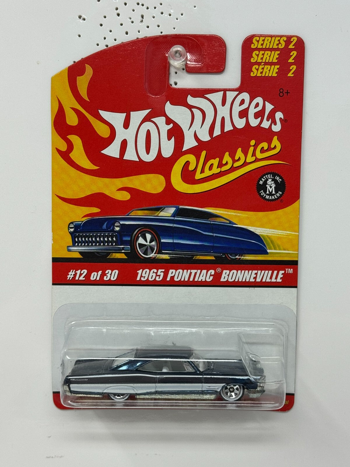Hot Wheels Classics 1965 Pontiac Bonneville Series 2 Luxury Sedan 1:64 Diecast