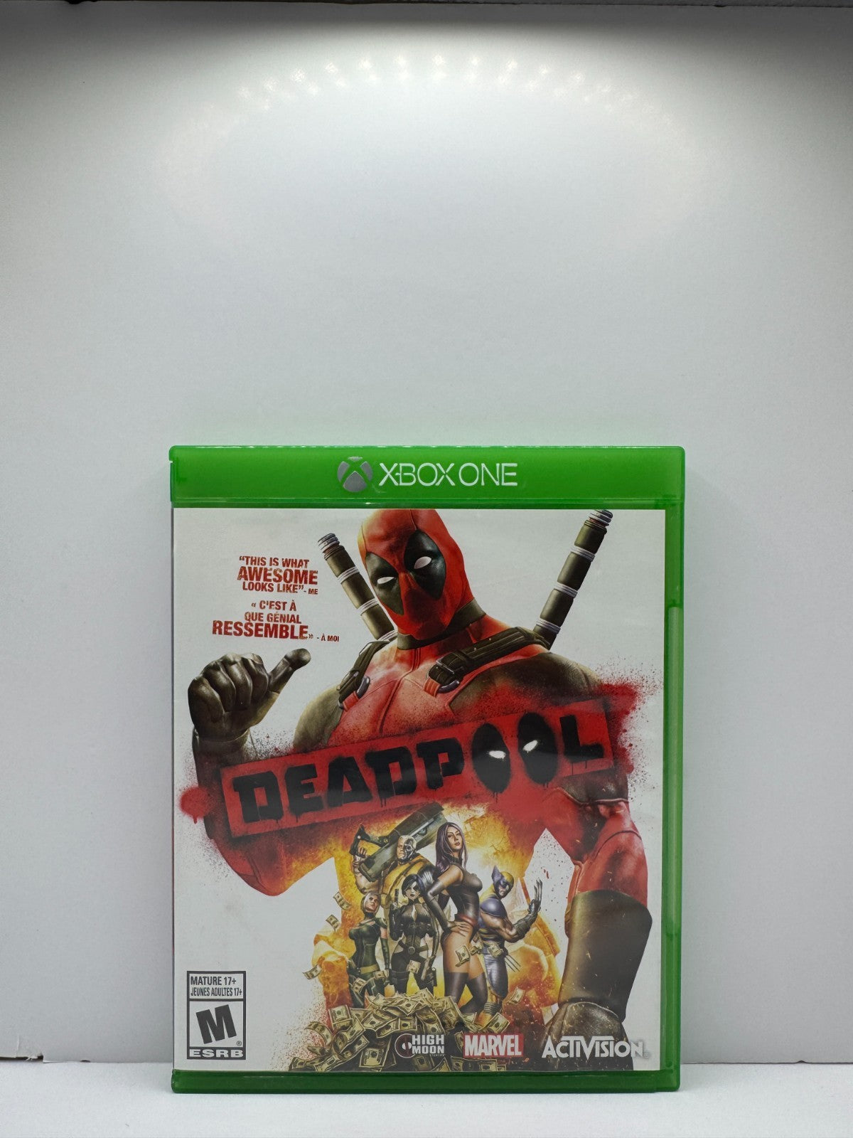 Marvel Deadpool Xbox One Video Game Good Condition!!!