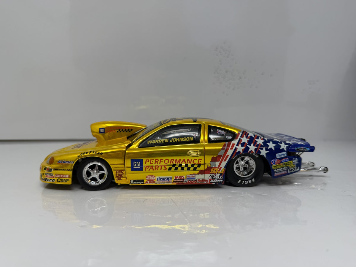 Racing Champions NHRA Warren Johnson Pontiac Pro Stock Chrome 1:24 Diecast AUTO