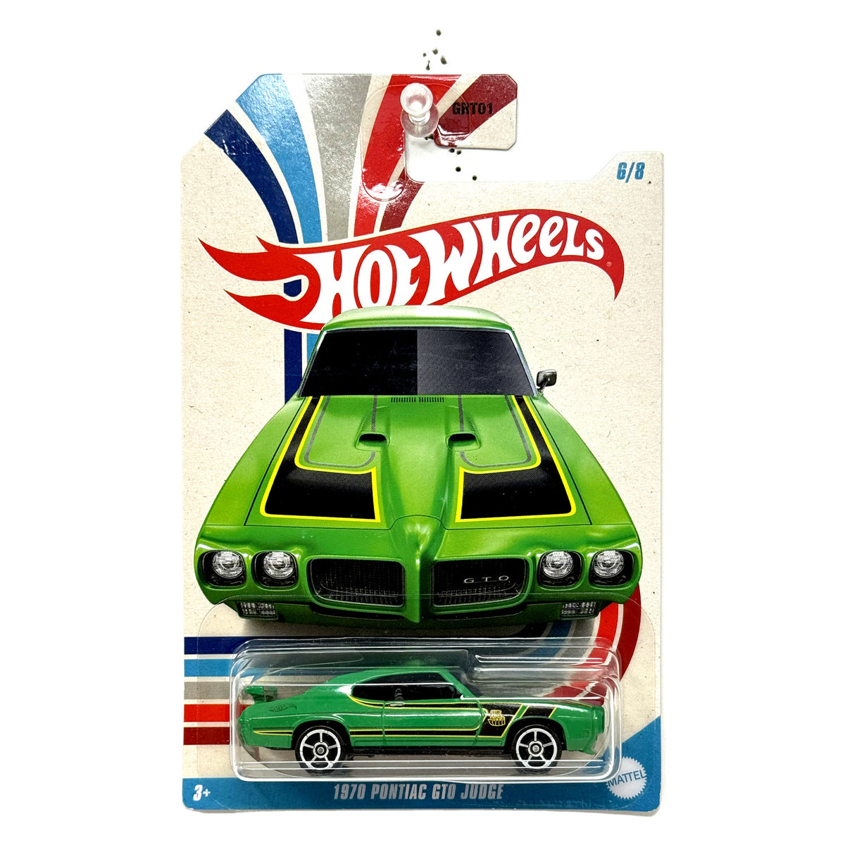 Hot Wheels Vintage American Muscle 1970 Pontiac GTO Judge 1:64 Diecast