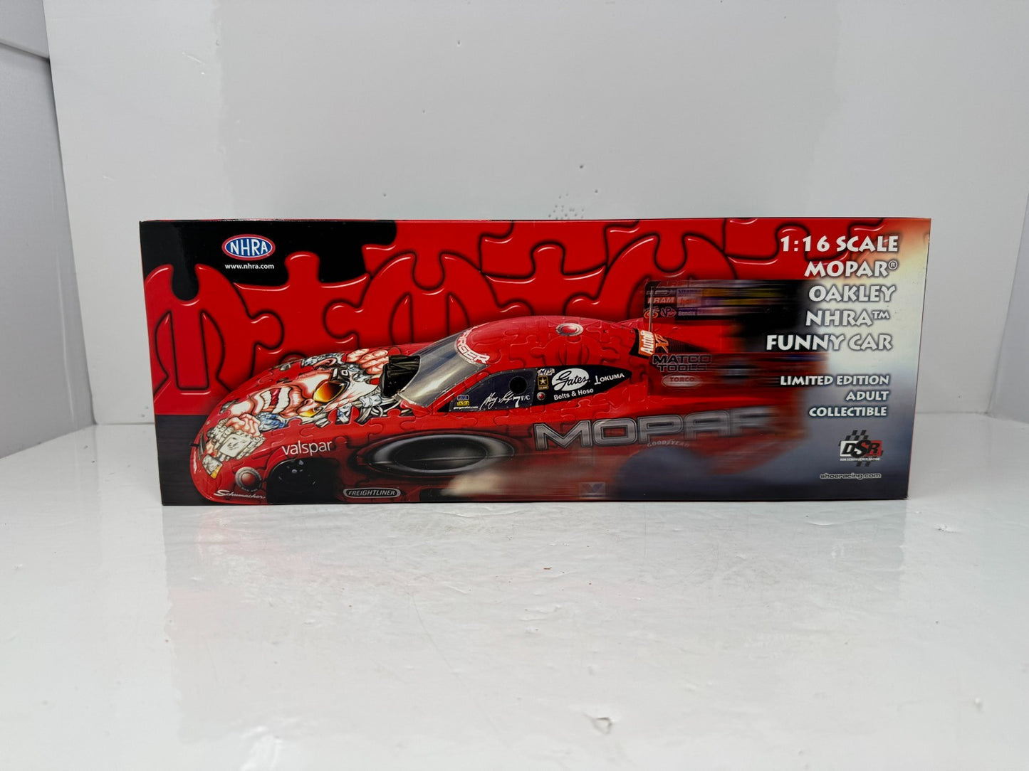 Milestone Gary Scelzi NHRA Mopar Oakley Dodge Charger Funny Car 1:16 Scale
