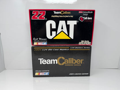 Team Caliber NASCAR Scott Wimmer #22 CAT 2004 Dodge 1:24 Diecast