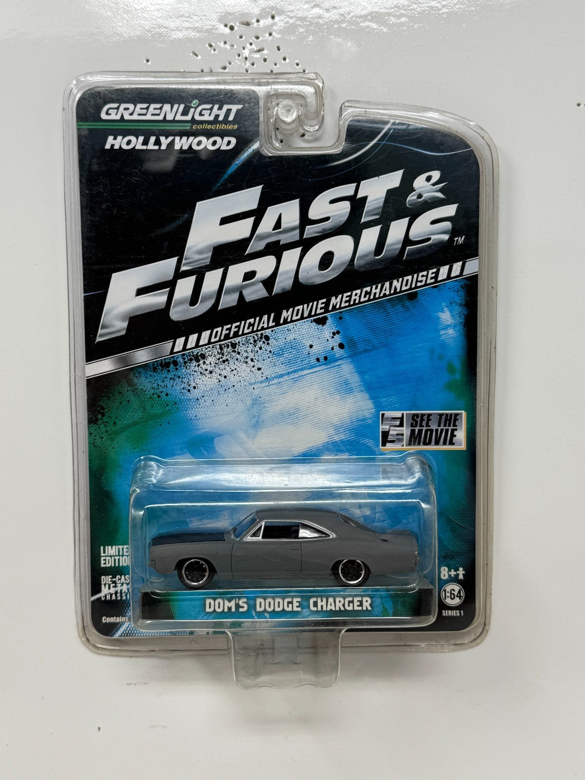 Greenlight Hollywood Fast & Furious Dom's Dodge Charger 1:64 Diecast
