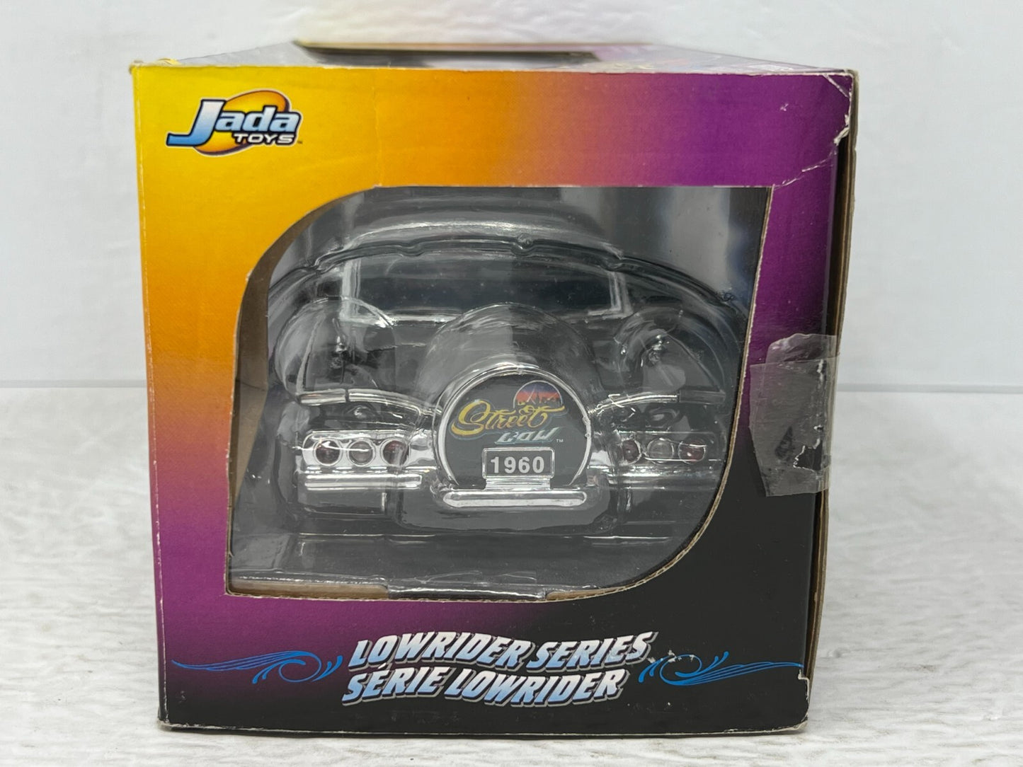 Jada Street Low 1960 Chevy Impala Coupe Lowrider Series 1:24 Diecast Color Black
