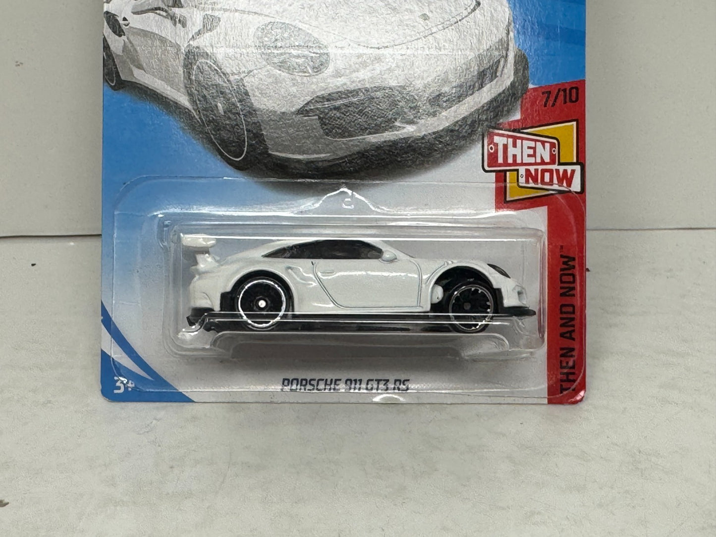 Hot Wheels Then and Now Porsche 911 GT3 RS 1:64 Diecast BASE ERROR
