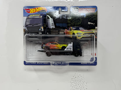 Hot Wheels Premium Team Transport #50 2023 Ford Mustang RTR Spec 5 1:64 Diecast