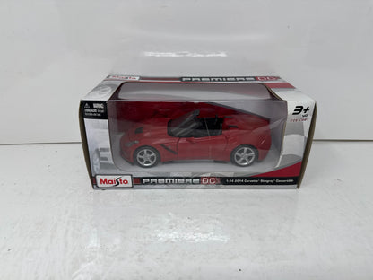 Maisto Premiere DC 2014 Chevrolet Stingray Convertible 1:24 Diecast