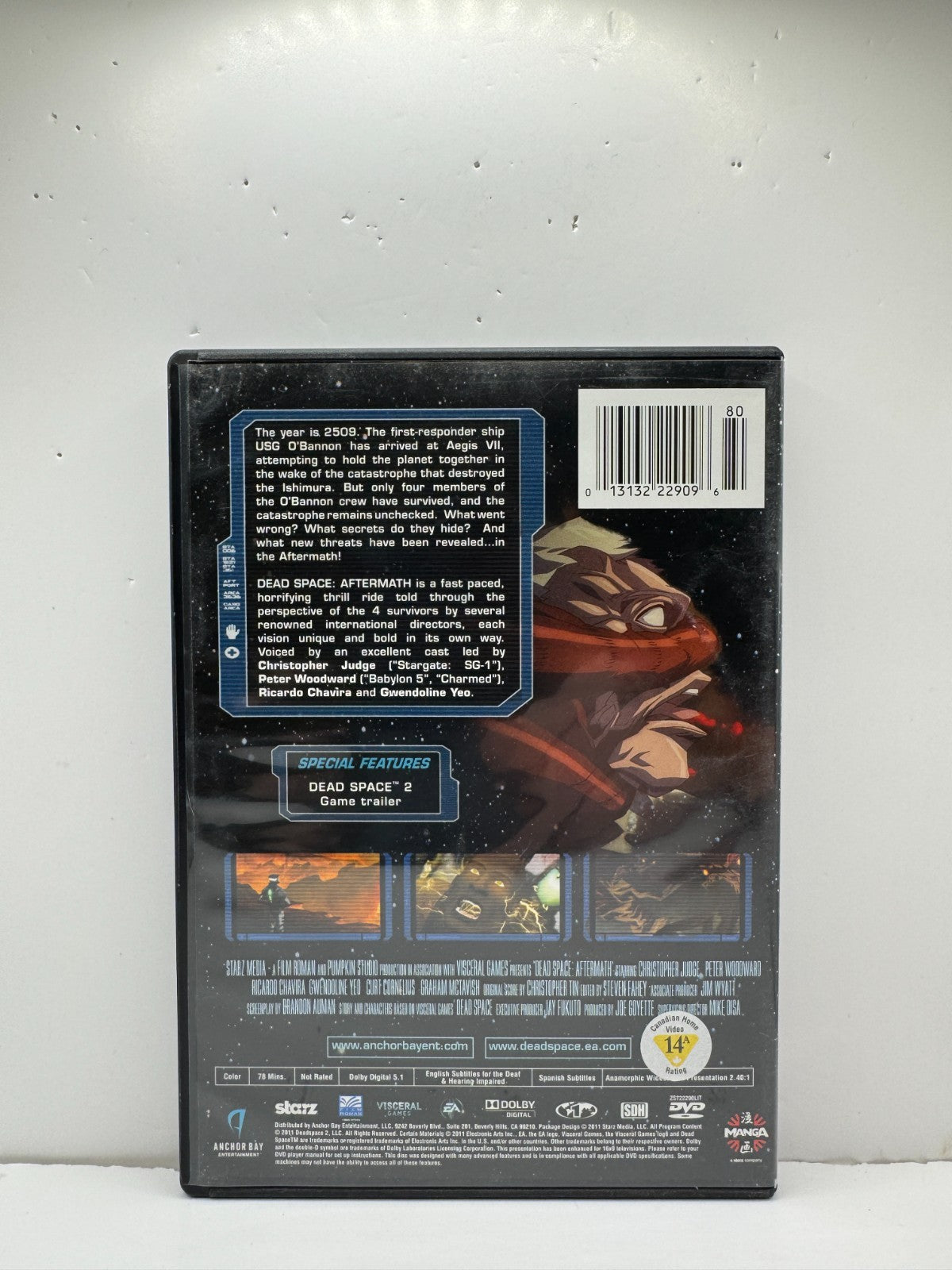 Dead Space Aftermath (DVD) Dead Space Animation