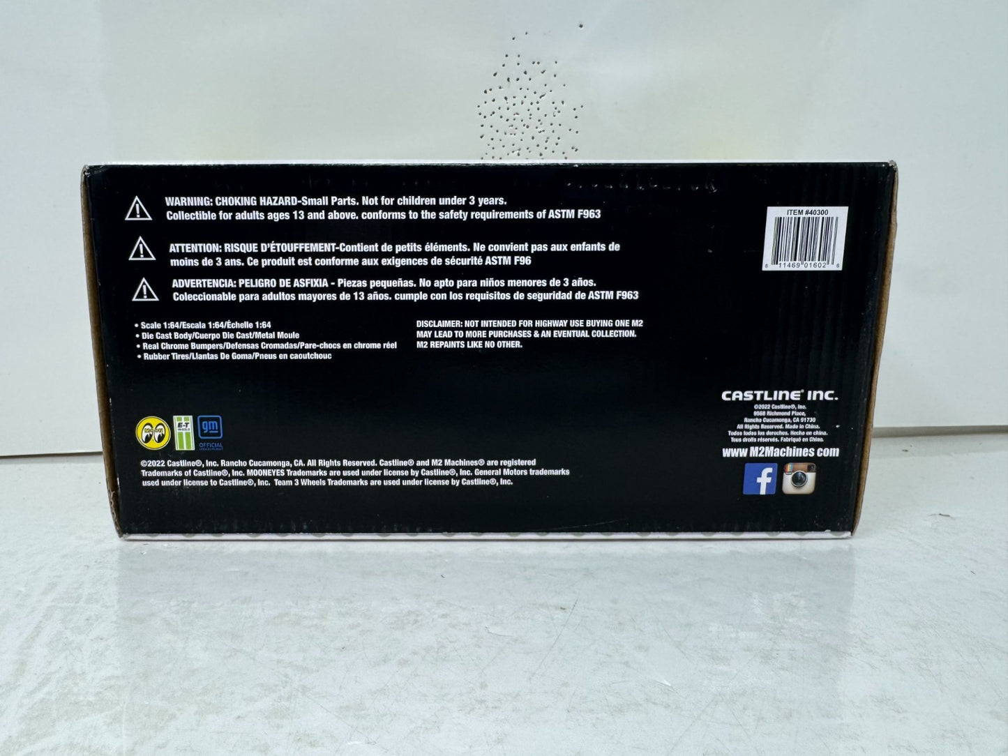 M2 Machines 1973 Chevrolet Cheyenne 10 Moon Eyes Pickup 1:24 Diecast