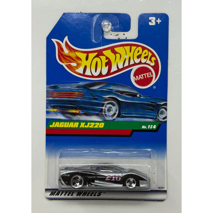 Hot Wheels Jaguar XJ220 1:64 Diecast Silver