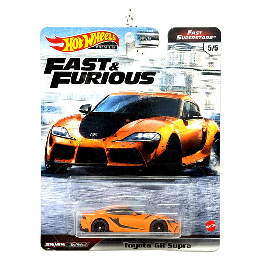 Hot Wheels Premium Fast & Furious Toyota GR Supra 1:64 Diecast