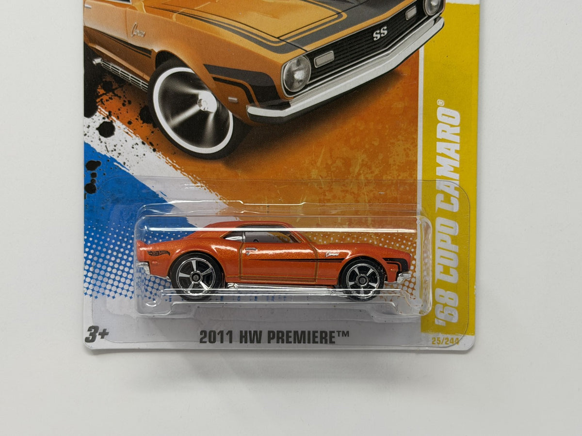 Hot Wheels HW Premiere 1968 COPO Camaro 1:64 Diecast Orange