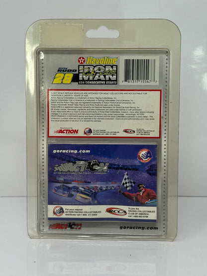 Action Nascar #28 Ricky Rudd Havoline Ironman 2002 Taurus 1:64 Diecast