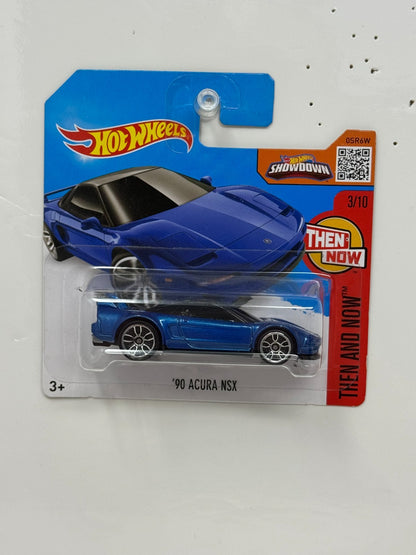 Hot Wheels Then and Now 1990 Acura NSX 1:64 Diecast Short Card