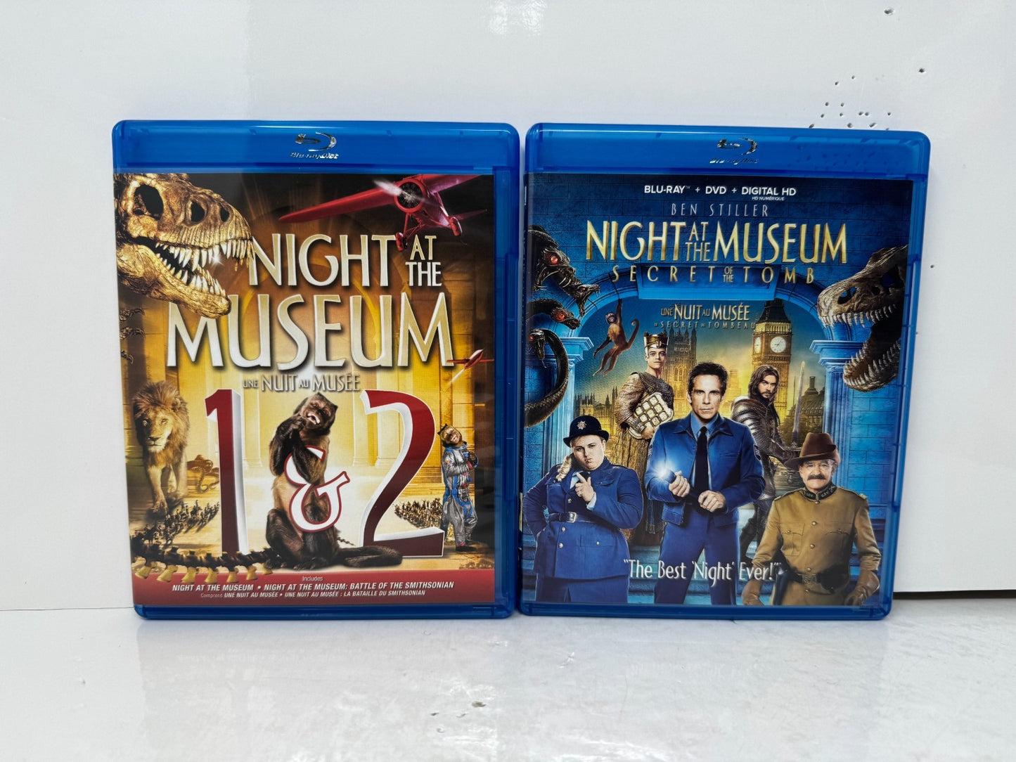 Night at the Museum 1-2 + Secret of the Tomb Blu-ray Ben Stiller Collection