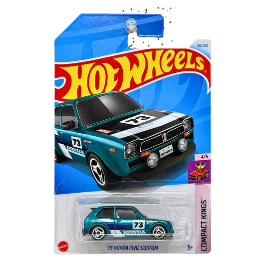 Hot Wheels Compact Kings 1973 Honda Civic Custom JDM 1:64 Diecast