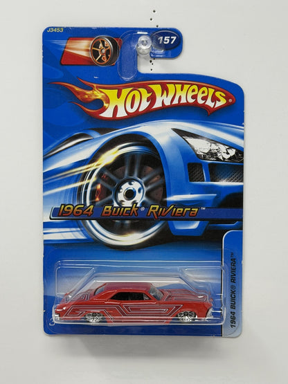 Hot Wheels 1964 Buick Riviera 1:64 Diecast Red