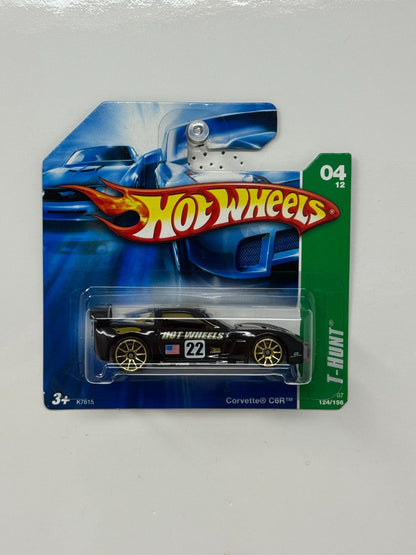 Hot Wheels Treasure Hunt Chevy Corvette C6R 1:64 Diecast Short Card
