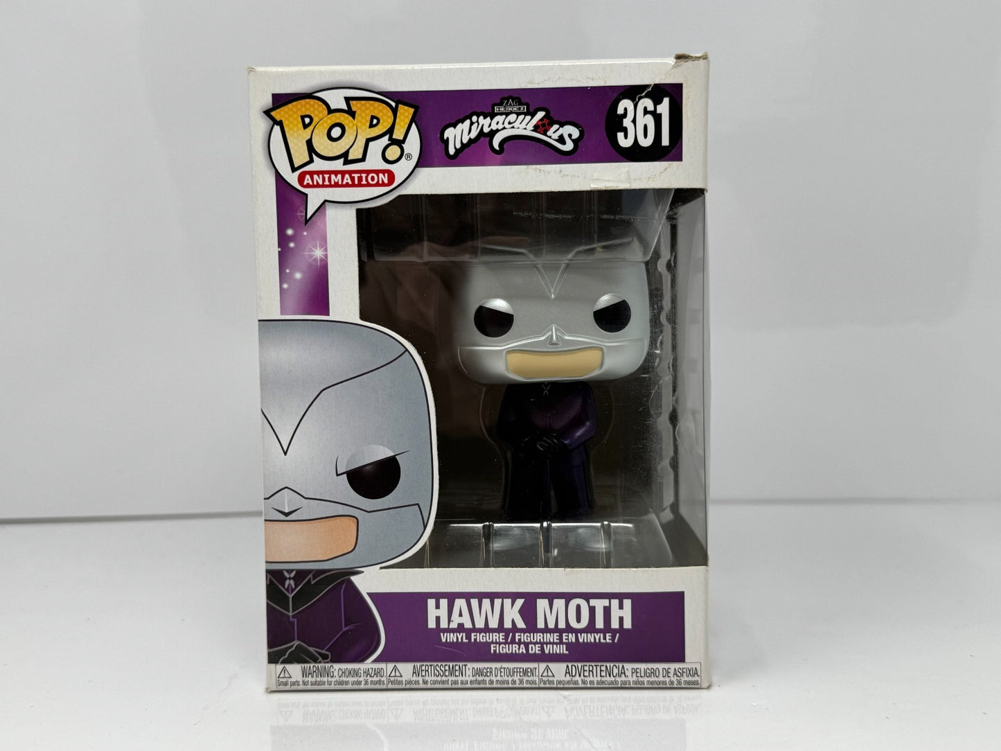 Funko Pop! Animation Miraculous #361 Hawk Moth Vinyl Figure