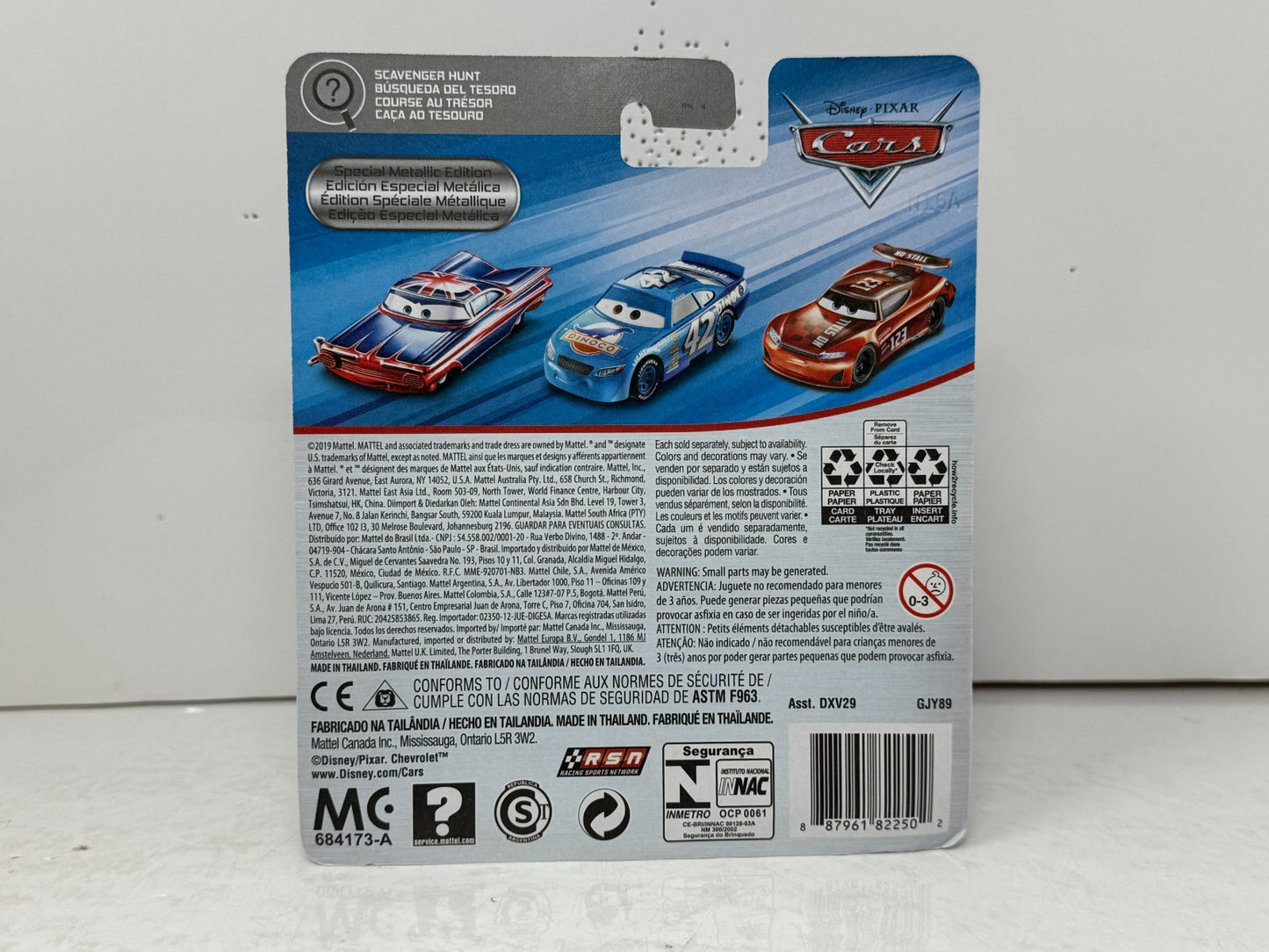 Disney Pixar Cars Union Jack Ramone Metallic Special Edition 1:55 Diecast