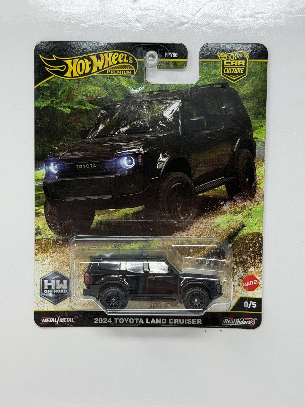 Hot Wheels Premium Off Road 2024 Toyota Land Cruiser CHASE 0/5 1:64 Diecast