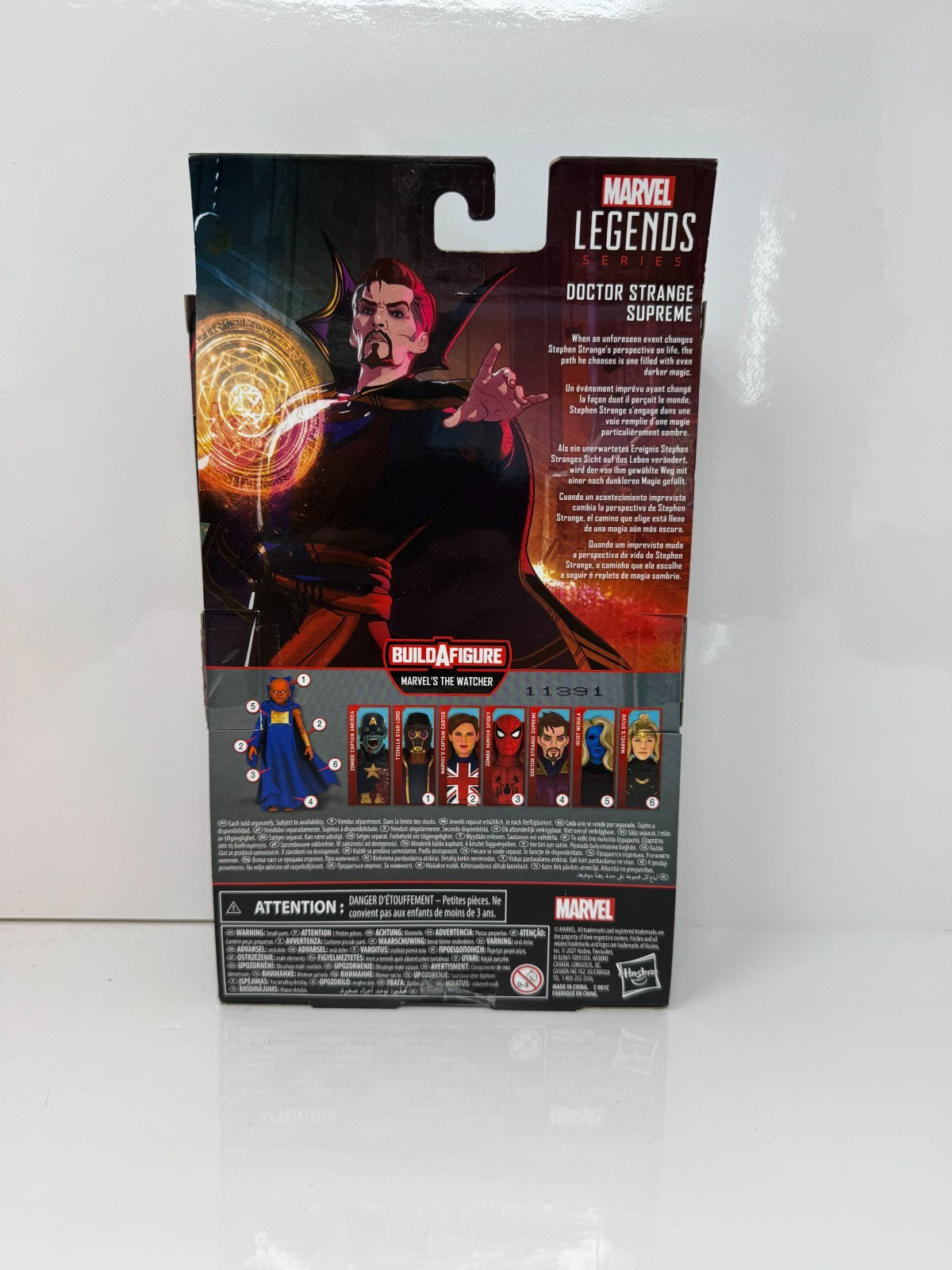 Marvel Legends What If…? Doctor Strange Action Figure w/ The Watcher BAF Piece