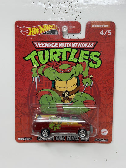 Hot Wheels Teenage Mutant Ninja Turtles Raphael GMC Panel Van 1:64 Diecast