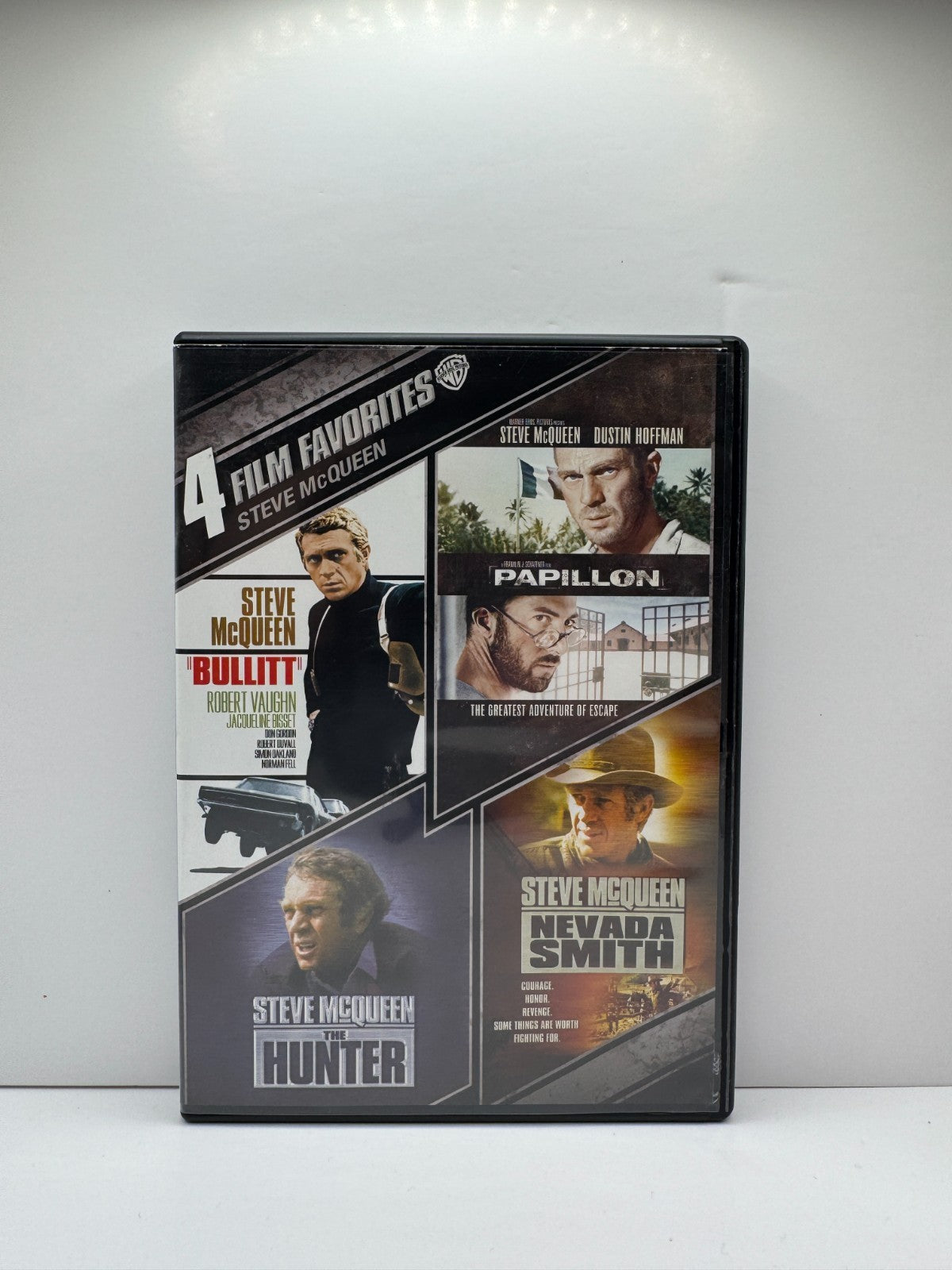 Steve McQueen: Hunter / Nevada Smith / Bullitt / Papillon (DVD) Movie Collection