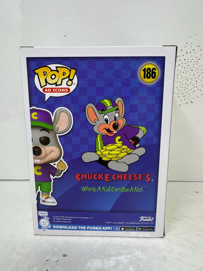 Funko Pop! AD Icons Chuck E. Cheese's #186 Retro Chuck E. Cheese Vinyl Figure