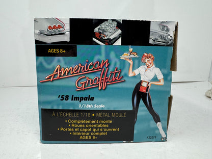 Ertl American Muscle 1958 Chevrolet Impala American Graffiti 1:18 Diecast