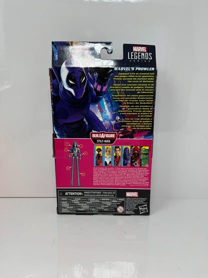 Marvel Legends Spider-Man Marvel's Prowler Action Figure w/ Stilt-Man BAF Piece